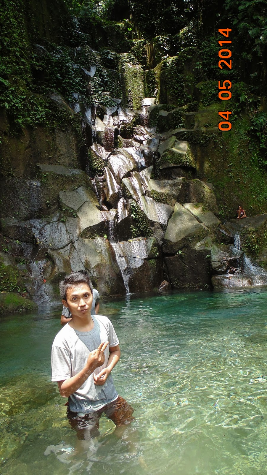 air terjun siluman (namu belanga waterfall) indonesia
